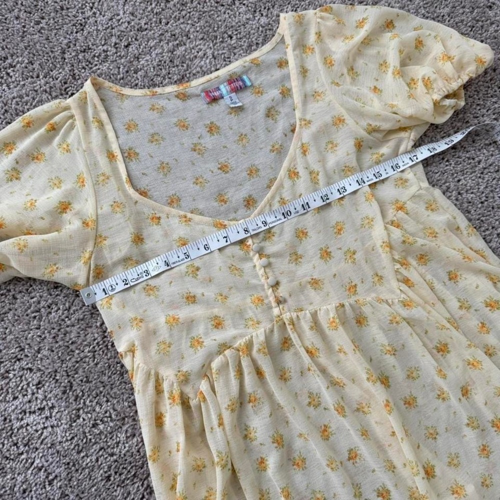 Urban Outfitters Baby Doll Coquette Baby Doll Flowy Cottage Core Dress Soft Girl - Picture 4 of 6